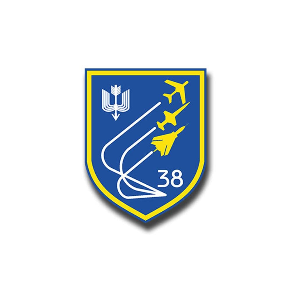 Aufkleber/Sticker JaBoG 38 Jagdbombergeschwader Friesland Luftwaffe 7x5cm A1033 Aufkleber/Sticker JaBoG 38 Jagdbombergeschwader Friesland Luftwaffe 7x5cm A1033 von Copytec