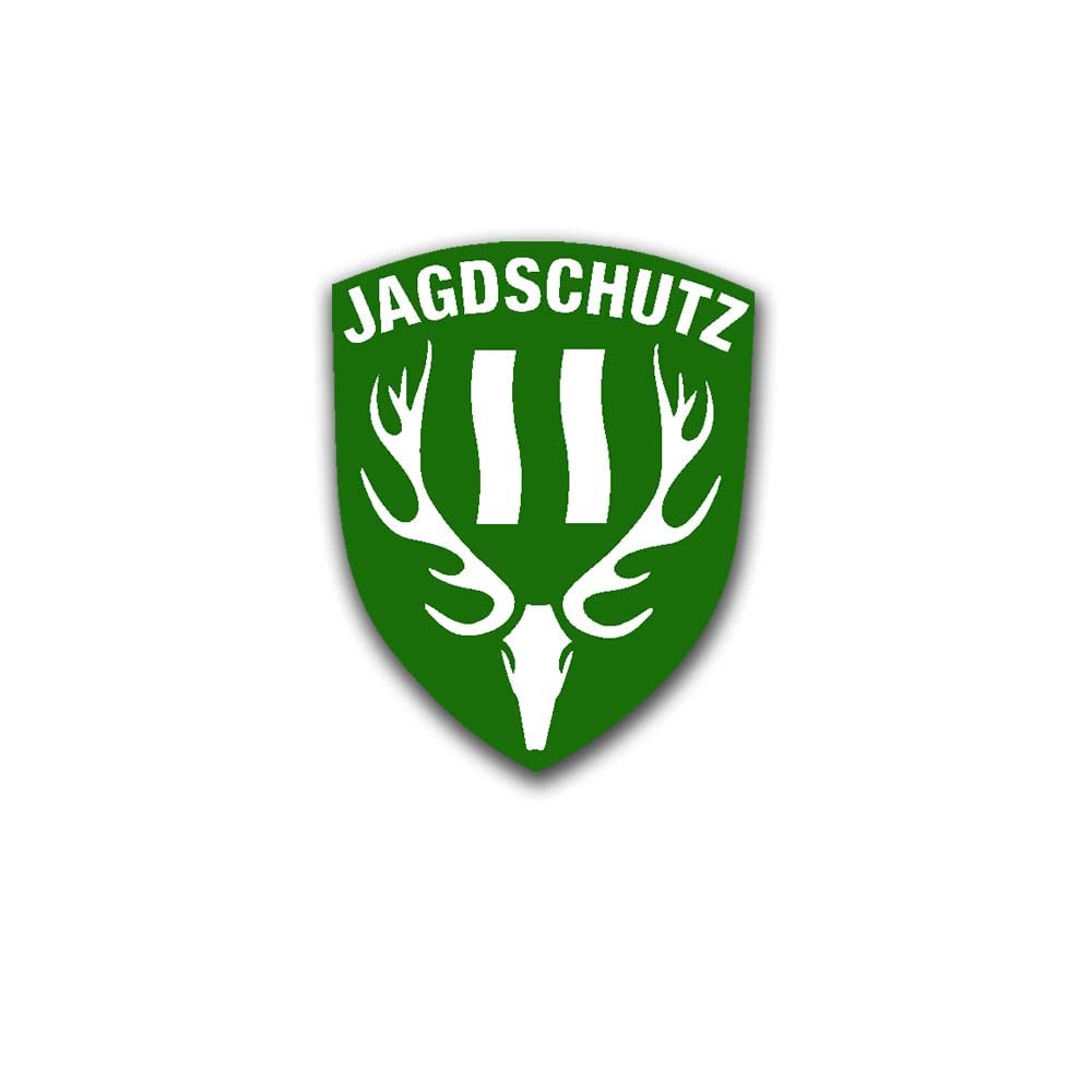 Aufkleber/Sticker Jagdschutz Bundesjagdgesetz Jagdgesetze Schutz 16x20cm A5100 von Copytec