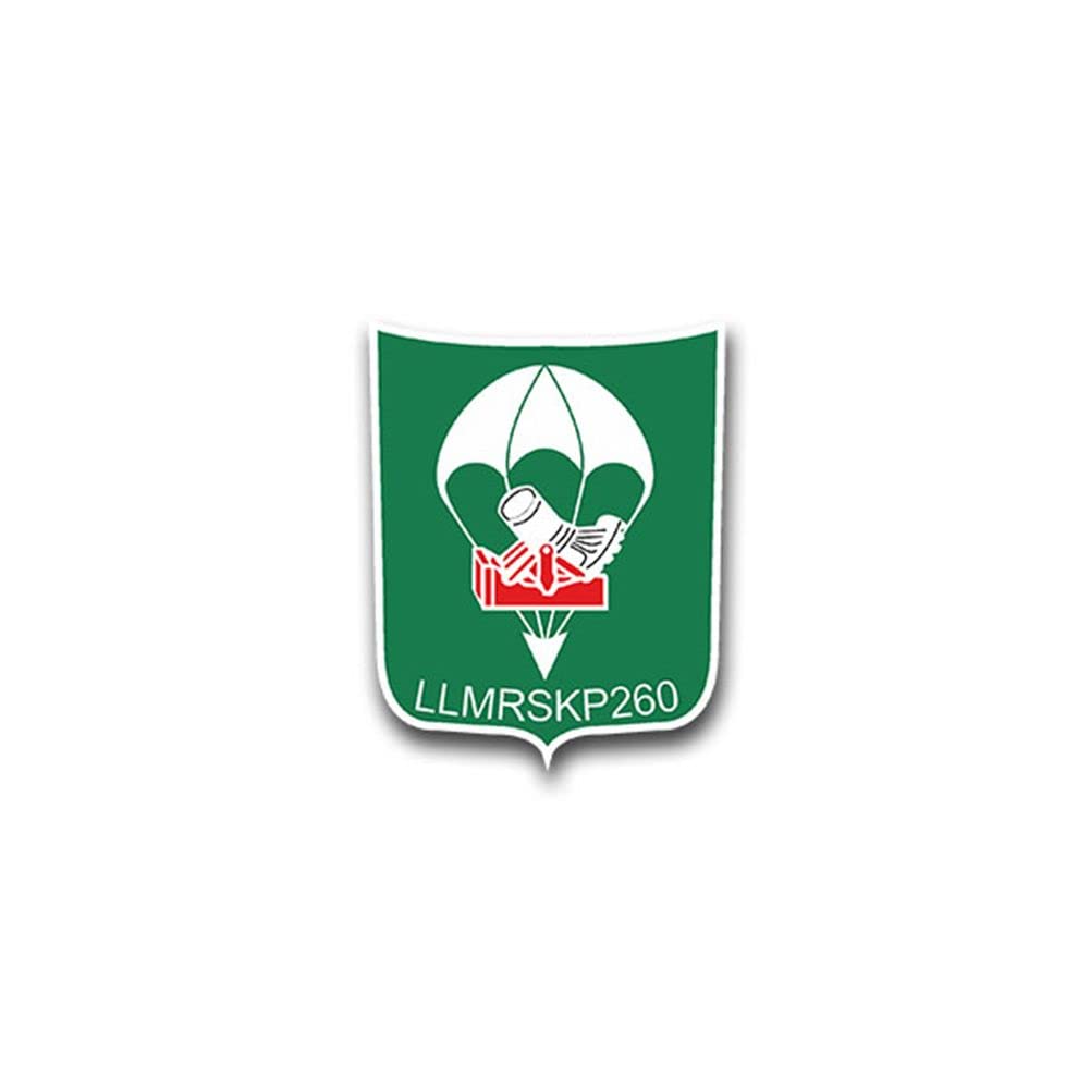 Aufkleber/Sticker LLMrsKp 260 Luft Lande Mörser Kompanie FschJg 6x7cm A1567 Aufkleber/Sticker LLMrsKp 260 Luft Lande Mörser Kompanie FschJg 6x7cm A1567 von Copytec