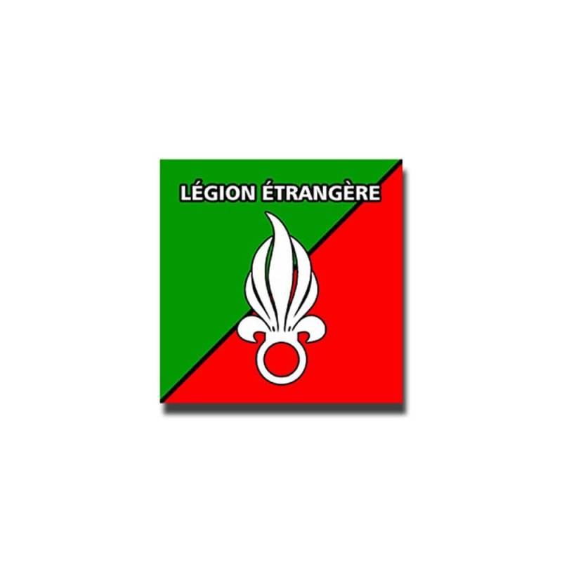 Aufkleber/Sticker Légion étrangère Frankreich Fremdenlegion 7x7cm A1422 von Copytec