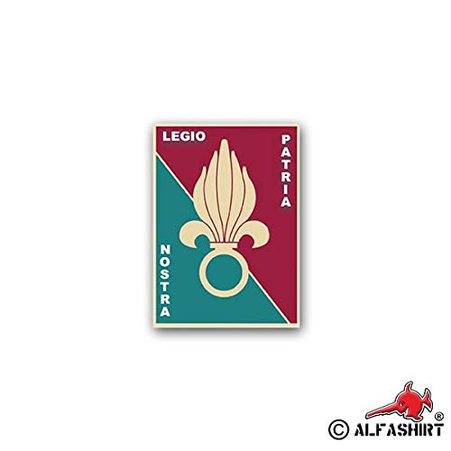 Aufkleber/Sticker Legio Patria Nostra Légion Étrangère Fremdenlegion 7x7cm A2038 von Copytec