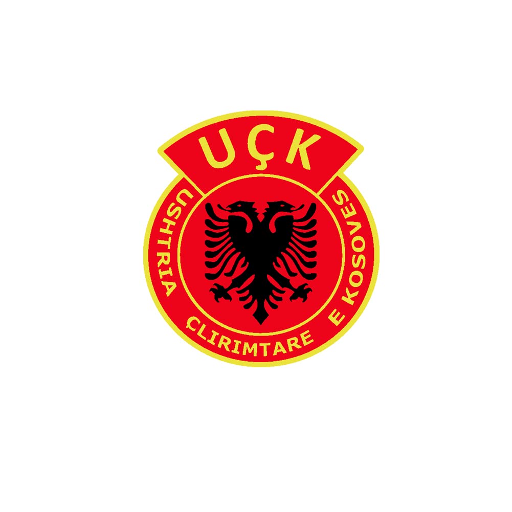 Aufkleber UCK Ushtria Clirimtare E Kosoves Wappen Abzeichen 20cm #A5702 von Copytec