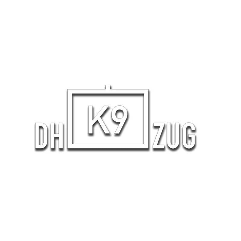 Diensthundeführer Taktisches Zeichen K9 Hundestaffel Zug ab 10cm A5242 von Copytec