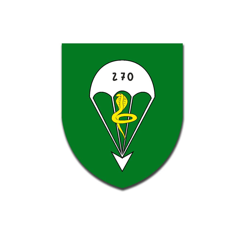 LLPzAbwKp 270 Wappen Sticker Logo Abzeichen Einheit Bundeswehr ab 7 cm #A5664 LLPzAbwKp 270 Wappen Sticker Logo Abzeichen Einheit Bundeswehr ab 7 cm #A5664 von Copytec