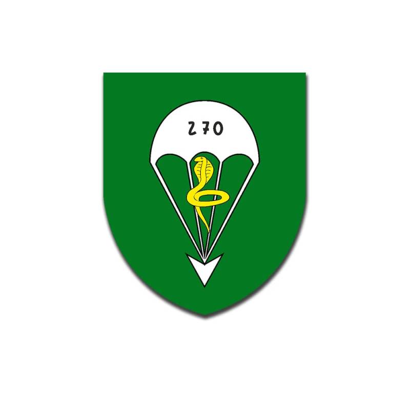 LLPzAbwKp 270 Wappen Sticker Logo Abzeichen Einheit Bundeswehr ab 7 cm #A5664 von Copytec