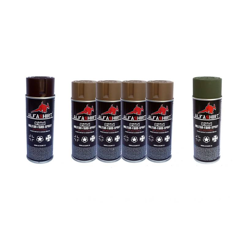 Wh Tarn Set x1 RAL 6003_x1 RAL 8017_x4 RAL 7028 Farb Sprays Spraydosen #25396 von Copytec