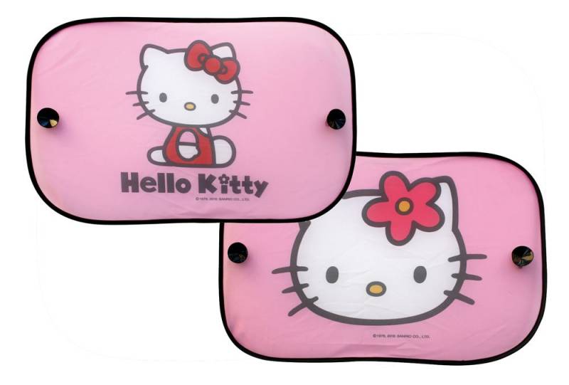 Hello Kitty 077362 Juego de 2 side-window Sun Shades rectangular von Hello Kitty