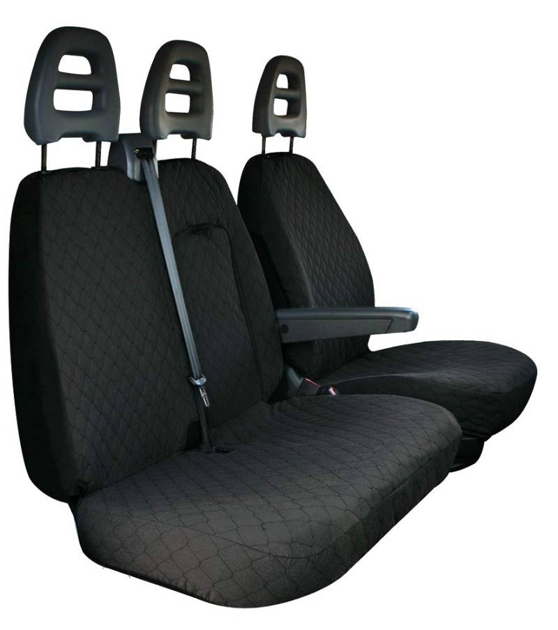 CORA 001702561 Vordersitzbezug für Transporter Gr. SP25 Textil Copes anthrazit von CORA