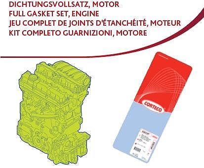 CORTECO 83403909 Kompletter Dichtungssatz, Motor KITGK_F MITS 4M41 KIT CORTECO 83403909 Kompletter Dichtungssatz, Motor KITGK_F MITS 4M41 KIT von Corteco