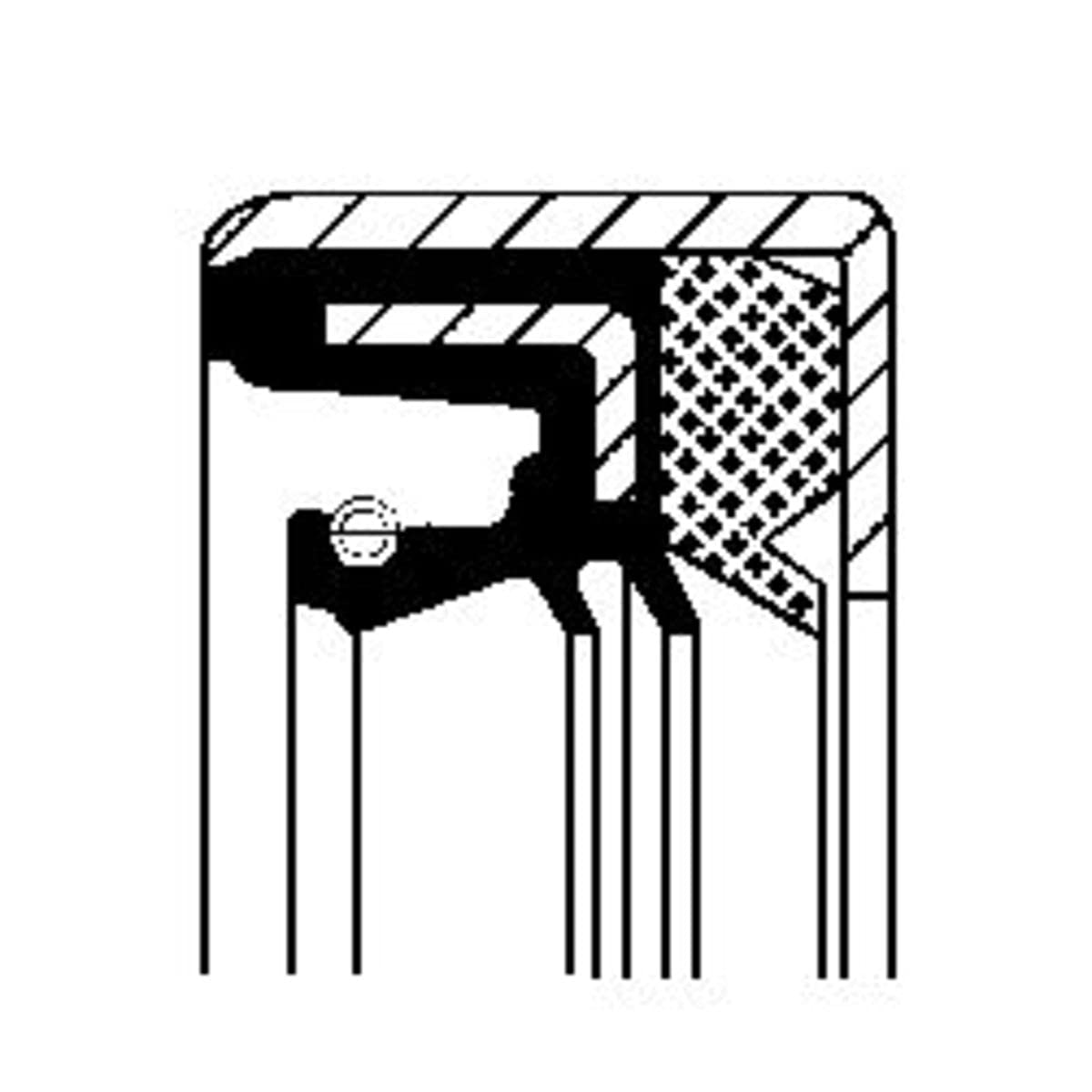 Corteco 01030110B Wellendichtring, Differential Corteco 01030110B Wellendichtring, Differential von Corteco