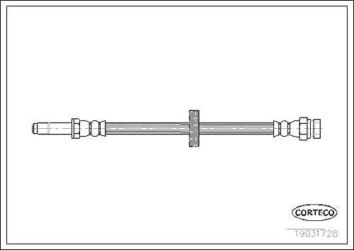 Corteco 19031728 Bremsschlauch von Corteco