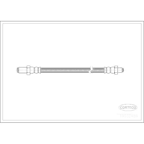 Corteco 19032489 Bremsschlauch von Corteco