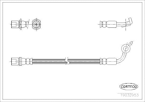 Corteco 19032953 Bremsschlauch von Corteco