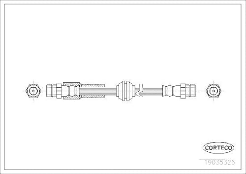 Corteco 19035325 Bremsschlauch von Corteco