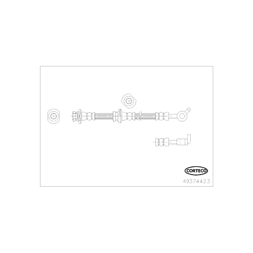 Corteco 49374423 Schlauch und Zubehör Bremsen von Corteco