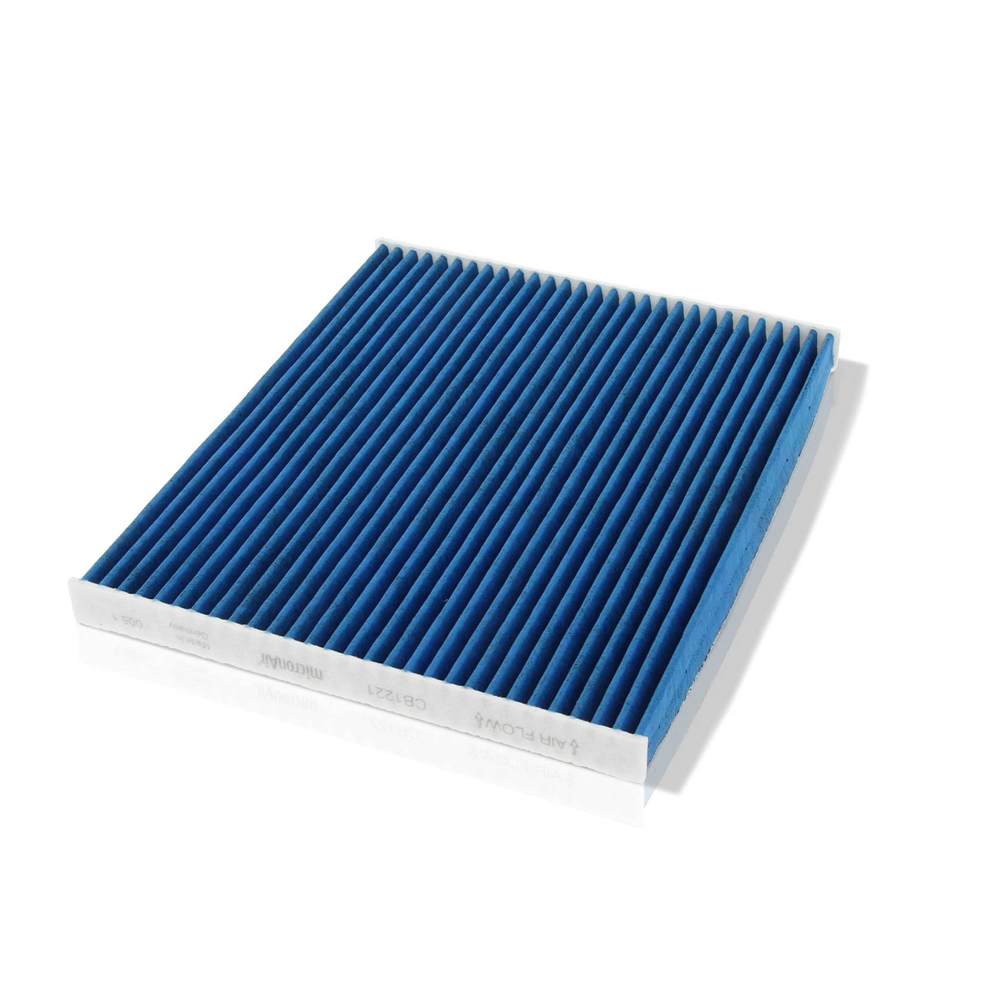 Corteco micronAir blue 49408482, Innenraumfilter fürs Auto mit 4 Filterschichten für hohe Luftqualität, effektiver Schutz vor viralen Aerosolen, Pollen & Allergenen, Feinstaub & Gasen – für PKW von Corteco