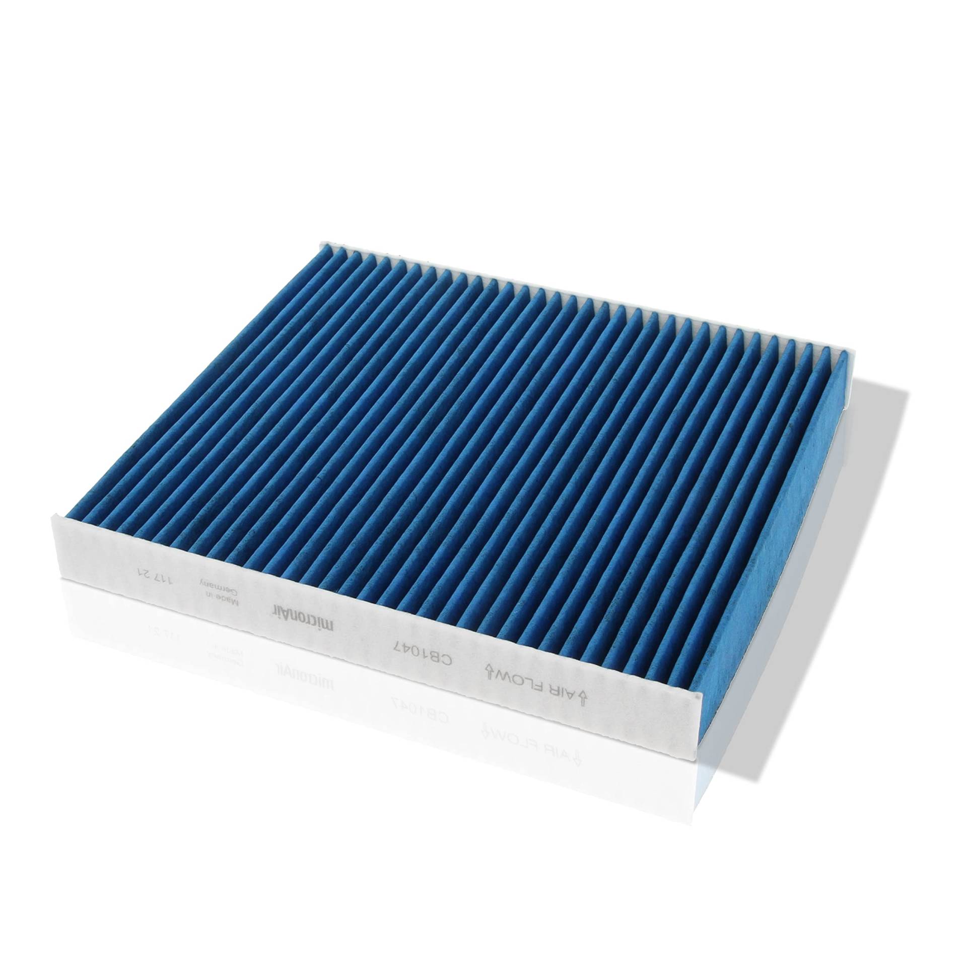 Corteco micronAir blue 49469992, Innenraumfilter fürs Auto mit 4 Filterschichten für hohe Luftqualität, effektiver Schutz vor viralen Aerosolen, Pollen & Allergenen, Feinstaub & Gasen – für PKW von Corteco