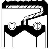 Wellendichtring, Verteilergetriebe CORTECO 19033802B von Corteco