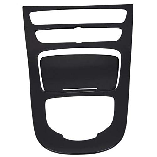 Cosmin 1 Paar Konsole Schalttafel Rahmen Konsole Schalttafel Abdeckung Verkleidung für E- W213 2016 2017 2018, Schwarz von Cosmin