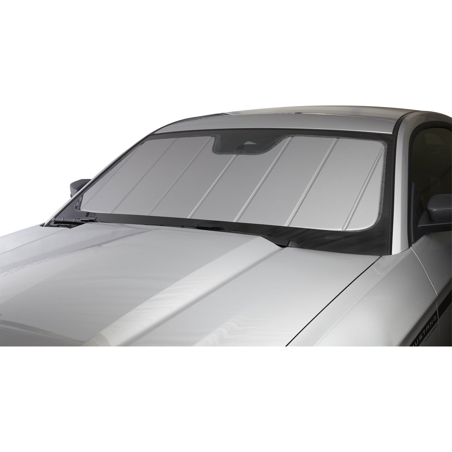 Covercraft UVS100 Custom Sunscreen | UV11405SV | Kompatibel mit ausgewählten Porsche Macan Modellen, Silber von Covercraft