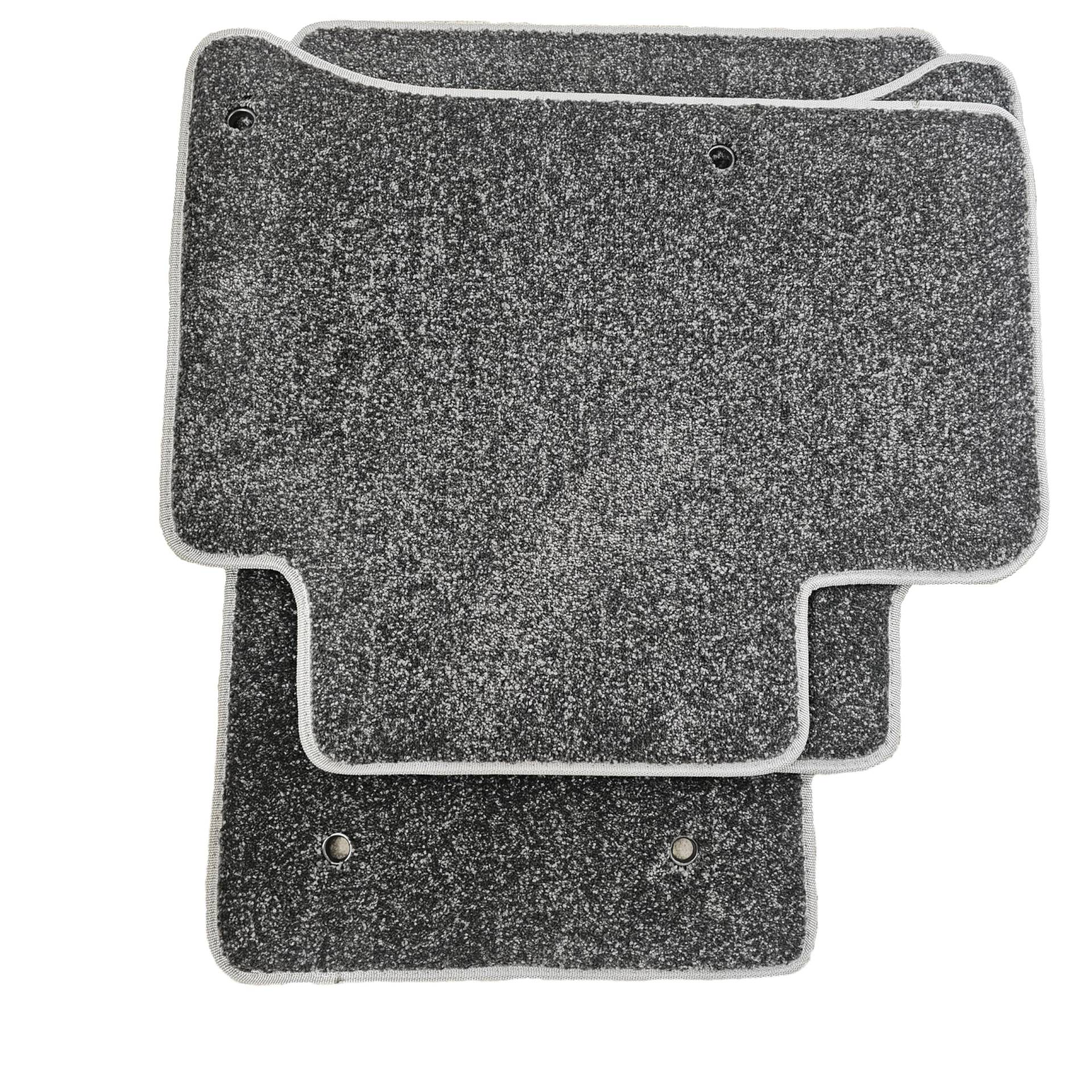 Passgenaues Auto-Fußmatten-Set, kompatibel/Ersatz für Opel Corsa F (2020 – Datum), ultimative Teppichmatten in Grau, super strapazierfähig, rutschfest von Covprotec