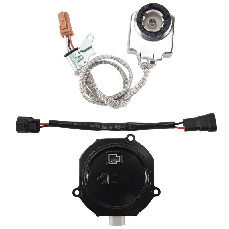 Cpolebev HID Xenon Scheinwerfer Ballast Control Unit mit ZüNder D2R D2S GlüH Lampe für 28474-89904 von Cpolebev