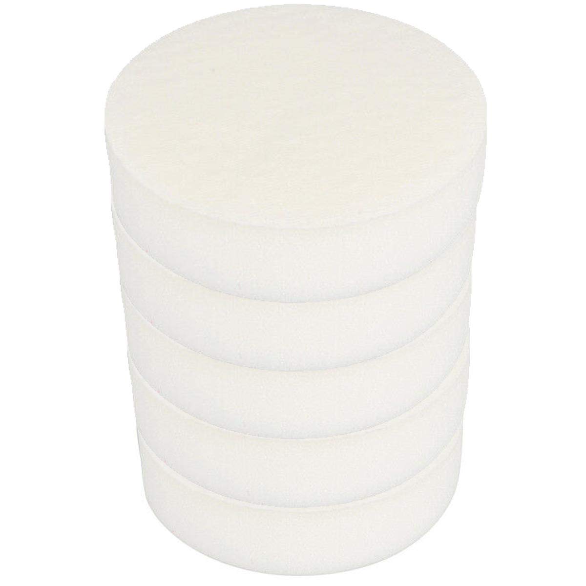 Craft-Equip Basic 5er Pack 180mm Polierschwamm Weiss glatt Auto Pflege Polierpad Craft-Equip Basic 5er Pack 180mm Polierschwamm Weiss glatt Auto Pflege Polierpad von Craft-Equip