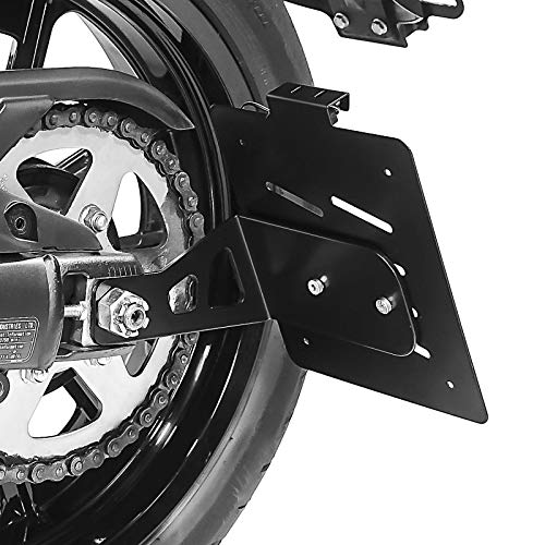 Kennzeichenhalter seitlich M für Kawasaki Vulcan S/Café 15-24 schwarz von Craftride