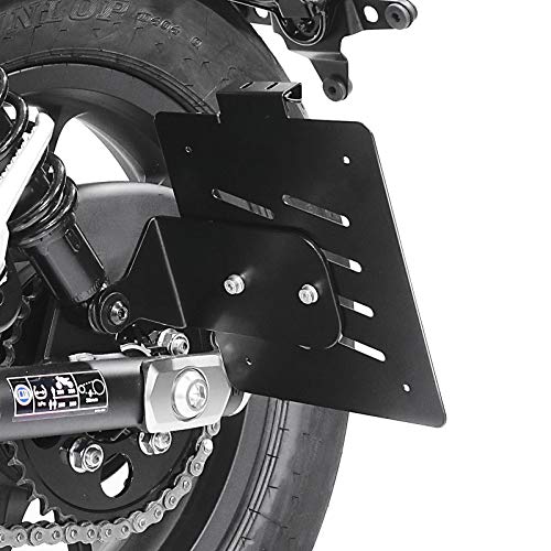 Kennzeichenhalter seitlich für Honda Rebel 500 17-24 schwarz Kennzeichenhalter seitlich für Honda Rebel 500 17-24 schwarz von Craftride