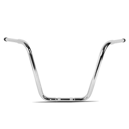 Lenker Fat Ape Hanger Classic 18" kompatibel mit Harley Road King Custom/Special Chrom von Craftride