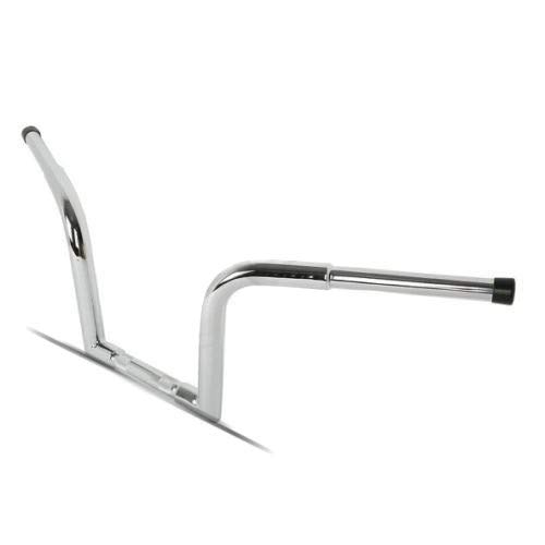 Lenker Fat Ape Hanger Square 10" kompatibel mit Harley Sportster 1200 Iron/Low Chrom von Craftride