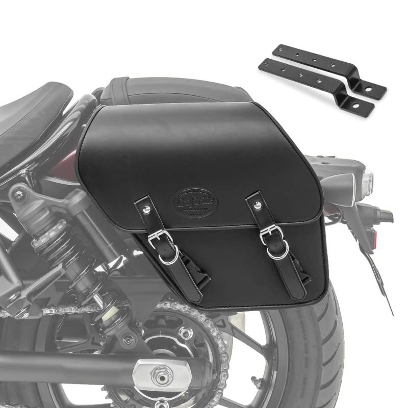 Satteltasche + Halter für Yamaha XV 535 Virago Fargo Links von Craftride
