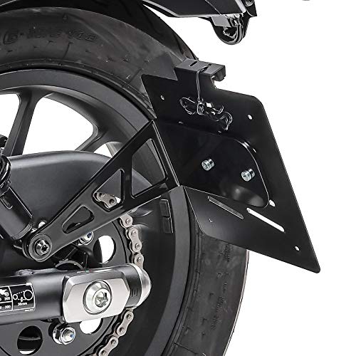 Seitlicher Kennzeichenhalter für Chopper Cruiser Retro Universal Craftride LH5 von Craftride