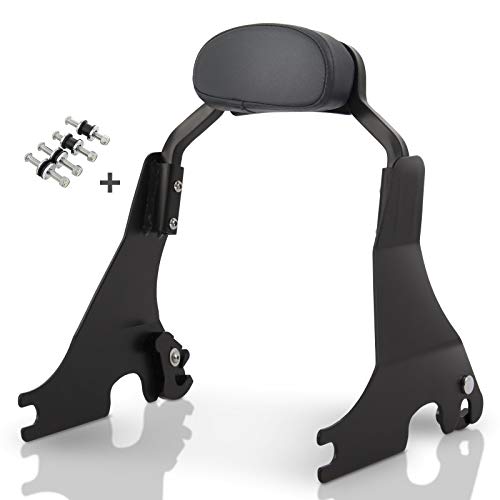 Sissy Bar S1 für Harley Davidson Sportster 1200 Nightster 08-12 abnehmbar mit Docking Kit schwarz von Craftride
