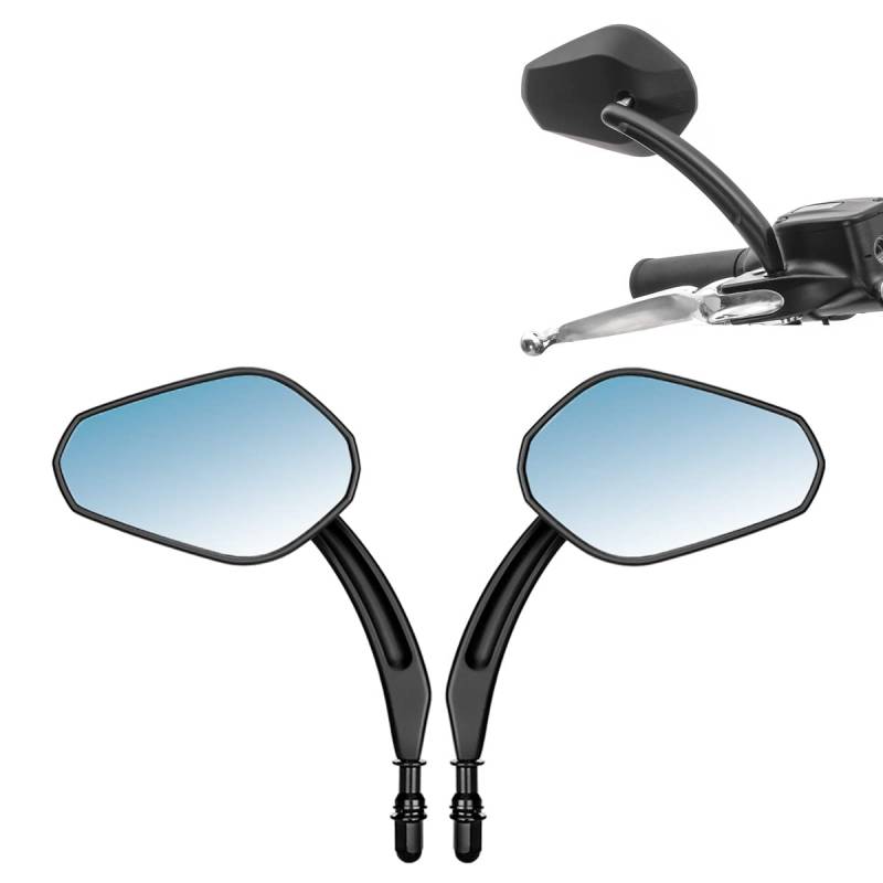 Spiegel E-Prüfzeichen kompatibel für Harley Dyna Super Glide Sport/T-Sport ECE HDE2 sw von Craftride