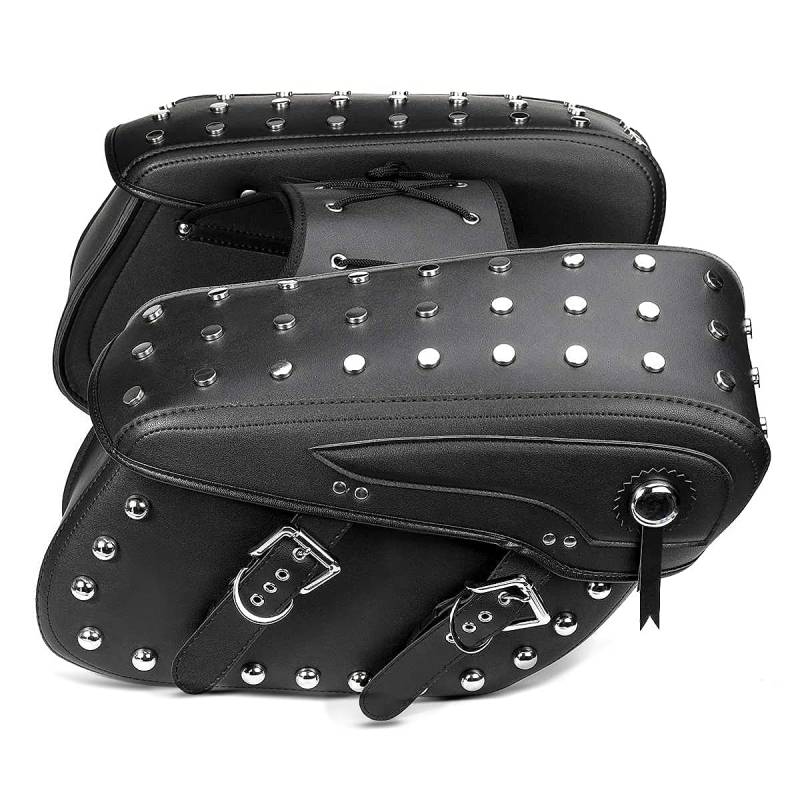 Überwurf Satteltaschen für Chopper Cruiser Retro Craftride VH6 schwarz von Craftride