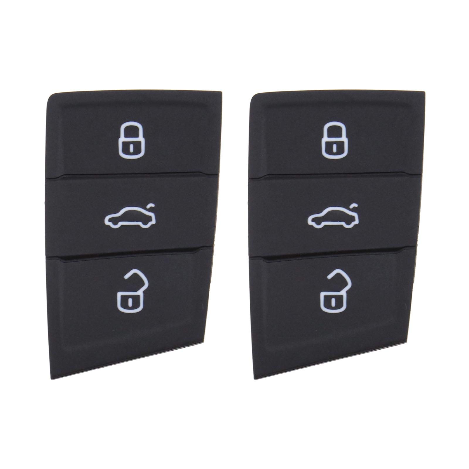 Create idea 2 x 3 Tasten Auto Fernbedienung Schlüsselanhänger Ersatz Tastenpads Schwarz Gummi Tastatur für Schloss Entsperren Kofferraum Kompatibel mit Polo Golf 7 Create idea 2 x 3 Tasten Auto Fernbedienung Schlüsselanhänger Ersatz Tastenpads Schwarz Gummi Tastatur für Schloss Entsperren Kofferraum Kompatibel mit Polo Golf 7 von Create idea
