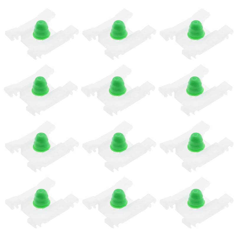 Create idea 30 Stück Türleisten Clips 1H0853585 Kompatibel mit Golf 3 Kompatibel mit Vento Kompatibel mit Jetta Zierleisten Befestigungsclips Tüll-Clipshalter 9mm Lochdurchmesser von Create idea