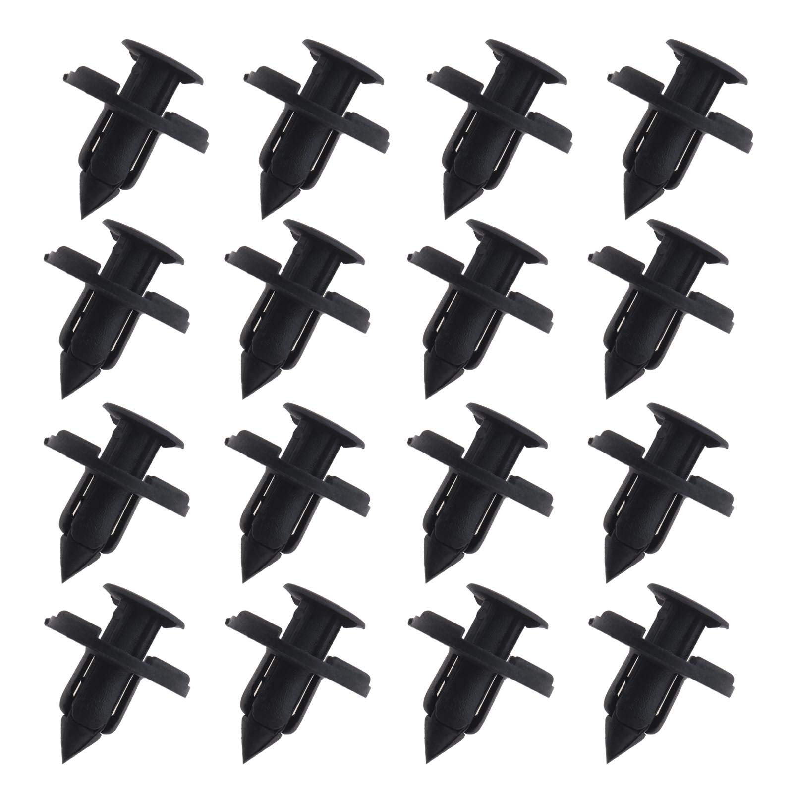 Create idea 50 Stück Auto-Stoßstangen-Clips 0155309321 Nylon Schwarz Push Type Niet Verschlüsse für 8 mm Loch, kompatibel mit 350Z Pathfinder Primera Create idea 50 Stück Auto-Stoßstangen-Clips 0155309321 Nylon Schwarz Push Type Niet Verschlüsse für 8 mm Loch, kompatibel mit 350Z Pathfinder Primera von Create idea