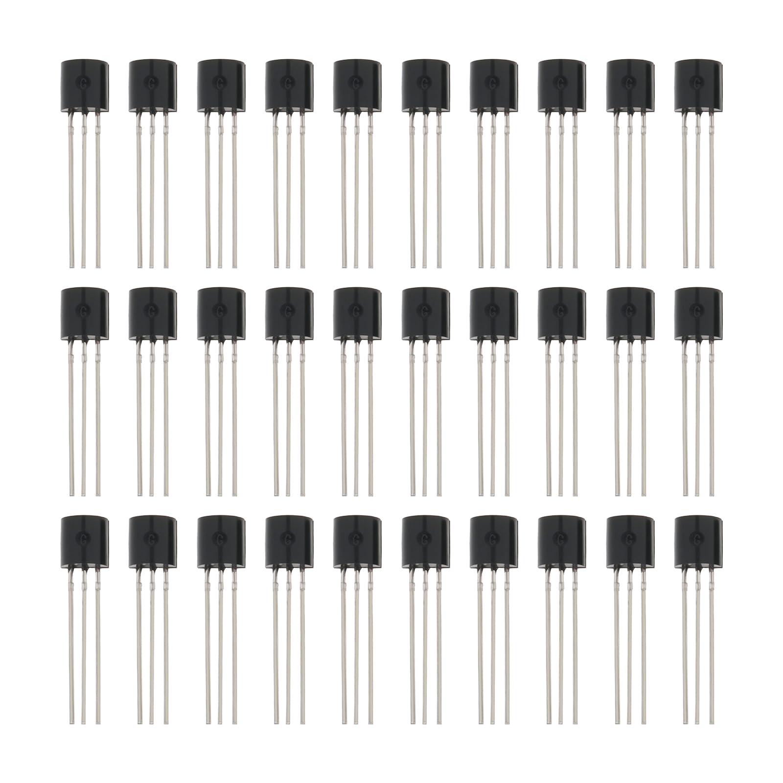 Create idea 100-teiliges Transistor-Sortiment-Set TO-92 NPN BC550C PNP BC560C für Audioverstärker Signalverarbeitung Elektronische Schaltungsdesigns Create idea 100-teiliges Transistor-Sortiment-Set TO-92 NPN BC550C PNP BC560C für Audioverstärker Signalverarbeitung Elektronische Schaltungsdesigns von Create idea