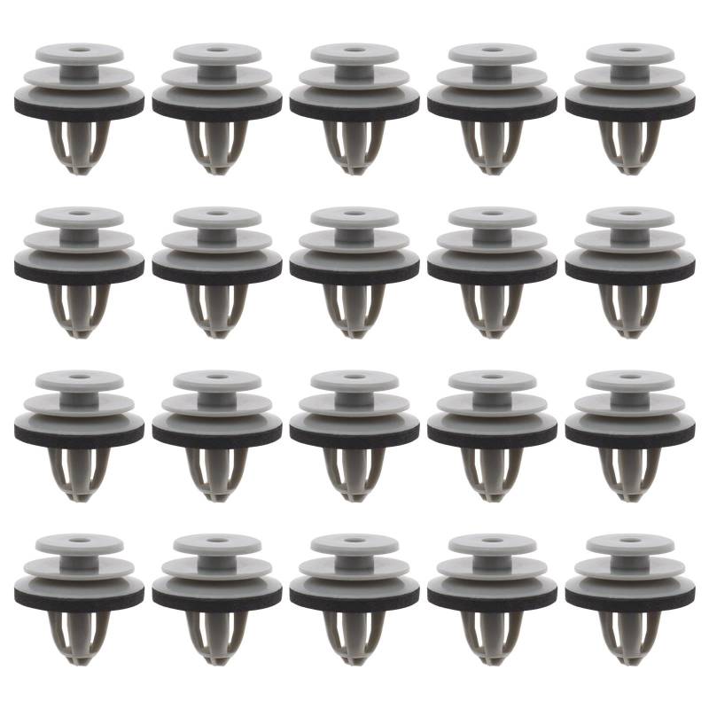 Create idea 20 Stück Vorderradlauf Flare Trim Moulding Clips 07142754954 Kompatibel mit BMW Mini Cooper R55 R56 Zierleisten Clips Kunststoff von Create idea