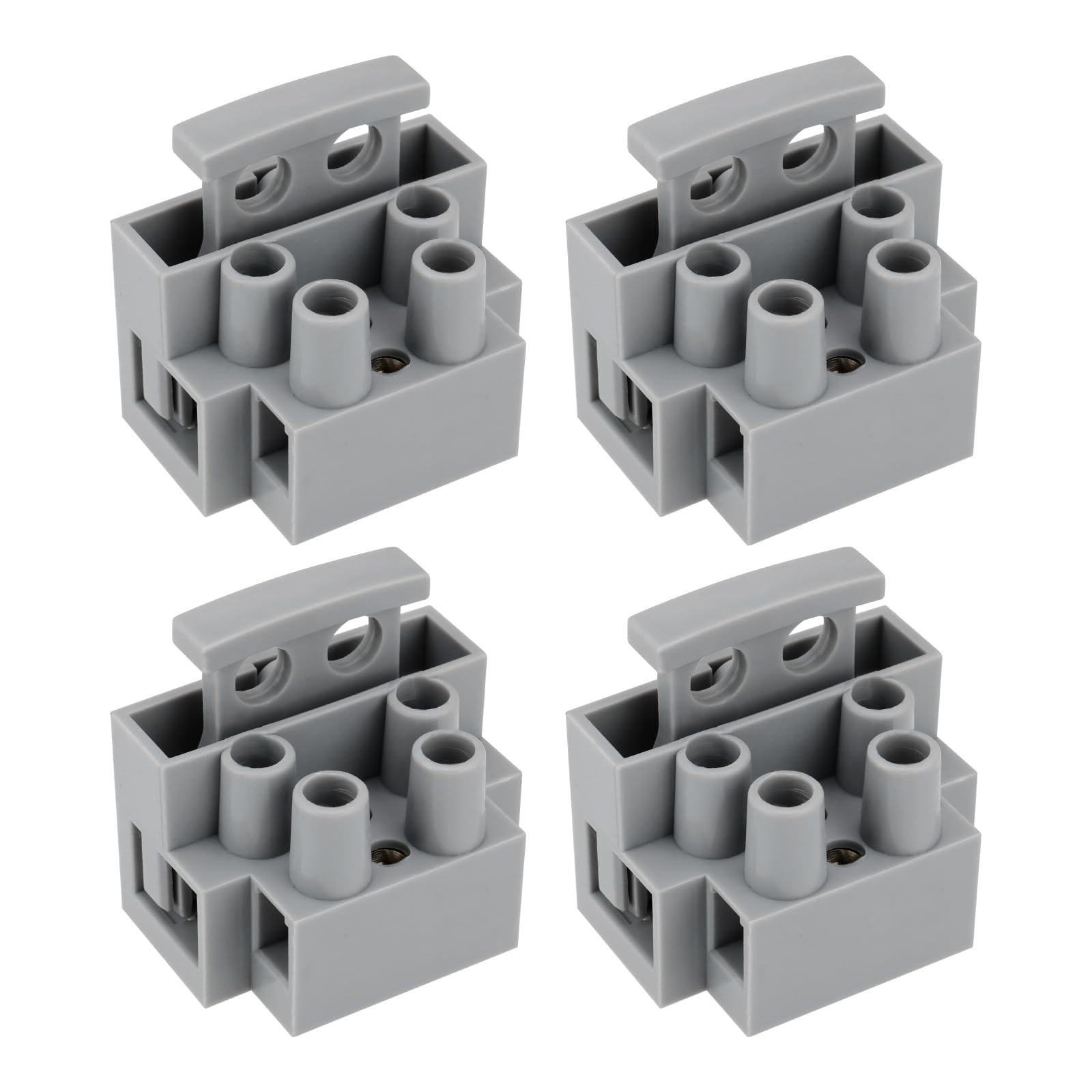 Create idea 4 Stück 2 poliger Sicherungsklemmenblock 10 A Sicherungsanschluss für Elektrische Geräte die Stromkreisschutz Und Stromverteilung Erfordern Grau Create idea 4 Stück 2 poliger Sicherungsklemmenblock 10 A Sicherungsanschluss für Elektrische Geräte die Stromkreisschutz Und Stromverteilung Erfordern Grau von Create idea