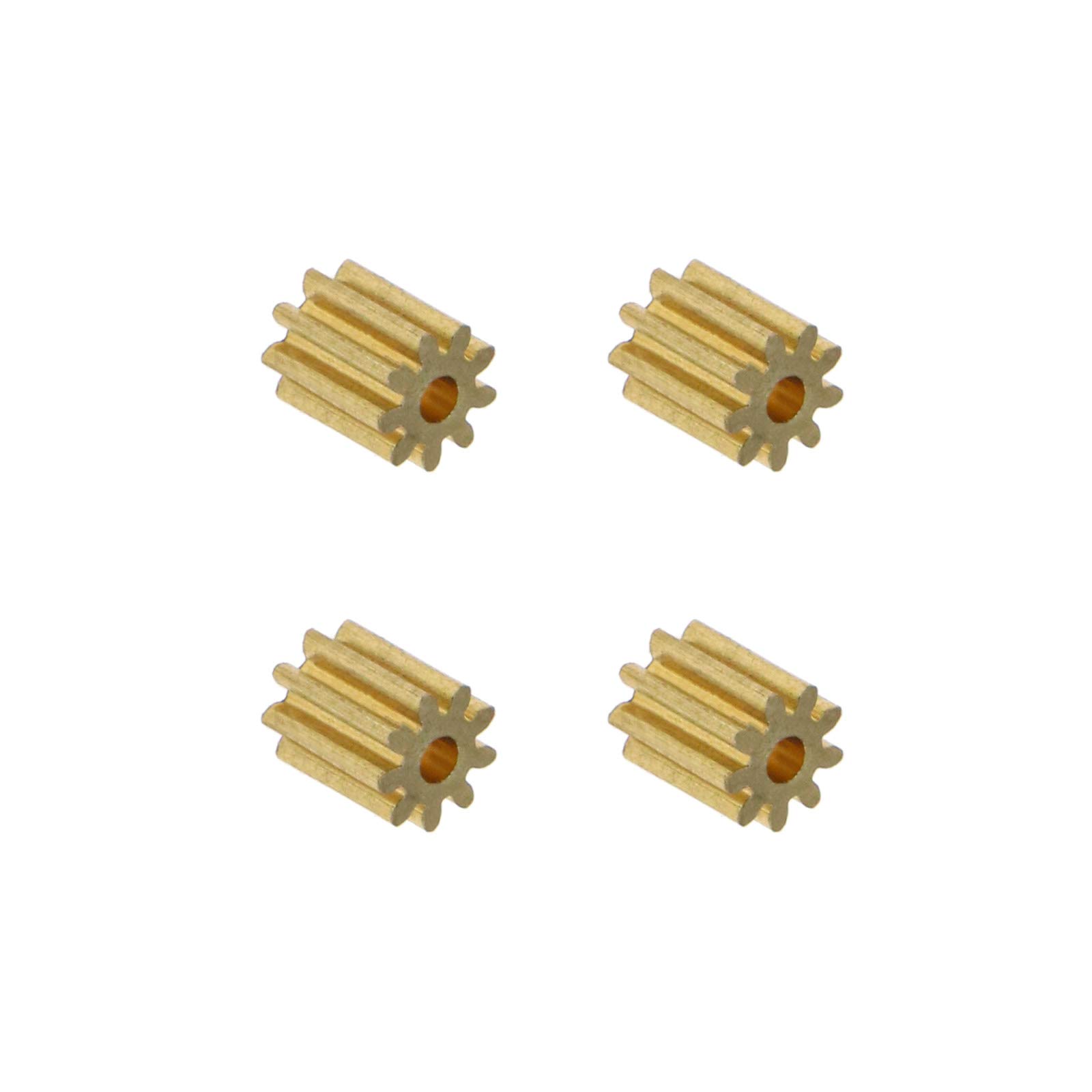 Create idea 4 Stück Kupfermotor Ritzel 9 Zähne 1,5 mm Lochdurchmesser 0,4 Modul für Drohnenflugzeug DIY Spielzeugmodell Ersatzteile Create idea 4 Stück Kupfermotor Ritzel 9 Zähne 1,5 mm Lochdurchmesser 0,4 Modul für Drohnenflugzeug DIY Spielzeugmodell Ersatzteile von Create idea