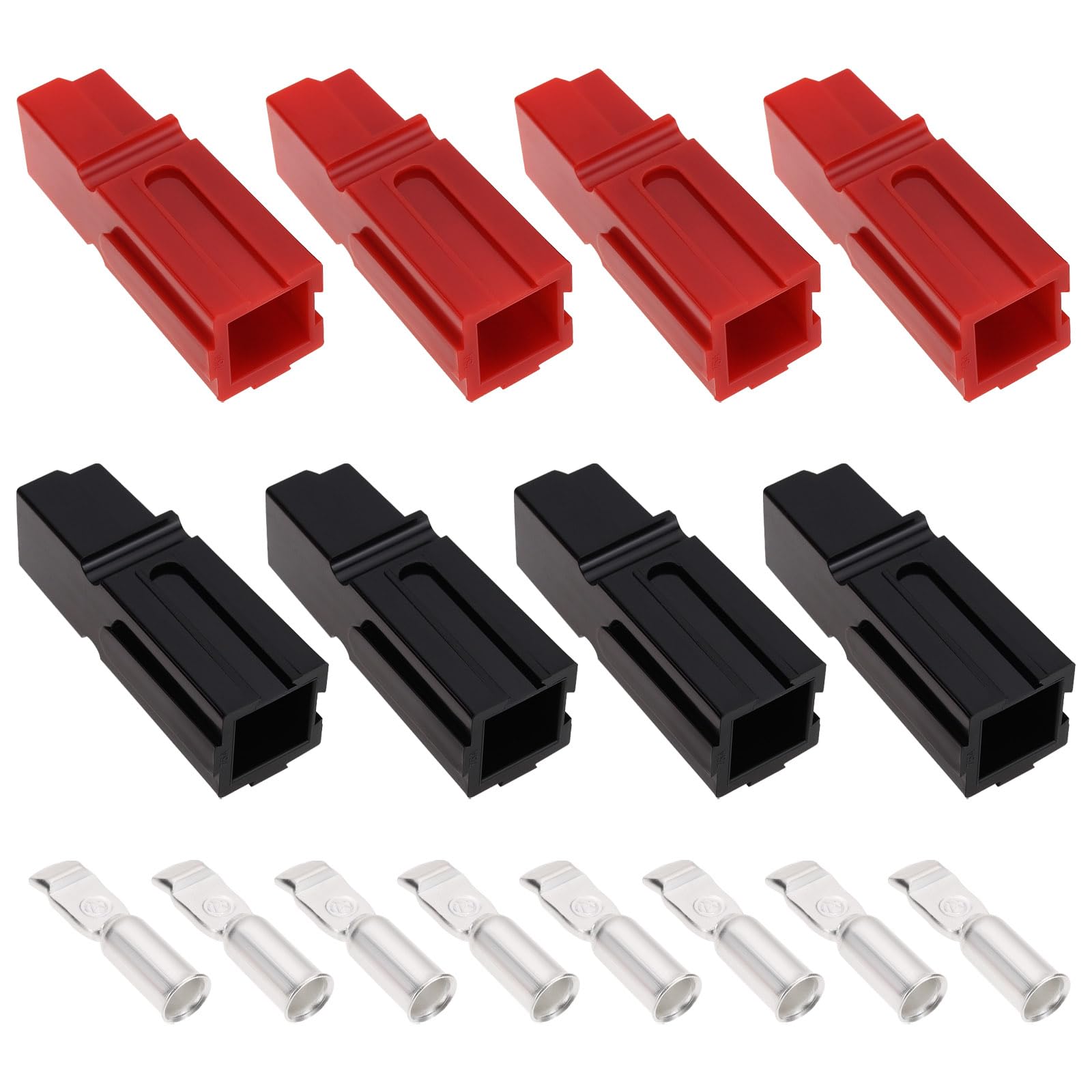 Create idea 8 Stück Batterie-Schnelltrennstecker 75 A 600 V Batterie-Schnellanschlussstecker Batterieanschlussstecker Klemme 12 AWG-6 AWG 4 Rot + 4 Schwarz Create idea 8 Stück Batterie-Schnelltrennstecker 75 A 600 V Batterie-Schnellanschlussstecker Batterieanschlussstecker Klemme 12 AWG-6 AWG 4 Rot + 4 Schwarz von Create idea