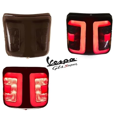 Creco Rücklicht schwarz für Vespa GTS, LED, 2005 - up, Motorrad, Schwarz, Fahrzeugbeleuchtung, Licht, Rücklicht Creco Rücklicht schwarz für Vespa GTS, LED, 2005 - up, Motorrad, Schwarz, Fahrzeugbeleuchtung, Licht, Rücklicht von Creco