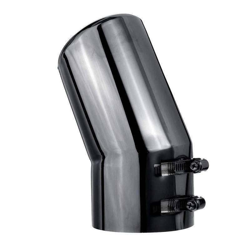 Auspuff Endrohr Edelstahl,Endschalldämpfer Endrohr Edelstahl-Schwanz-Auspuff-Schalldämpfer-Spitzenrohr for Passend für Lexus 570 LX570 for Passend für Land Cruiser 200 LC200 Auto Styling Zubehör(Titan von Crepundia