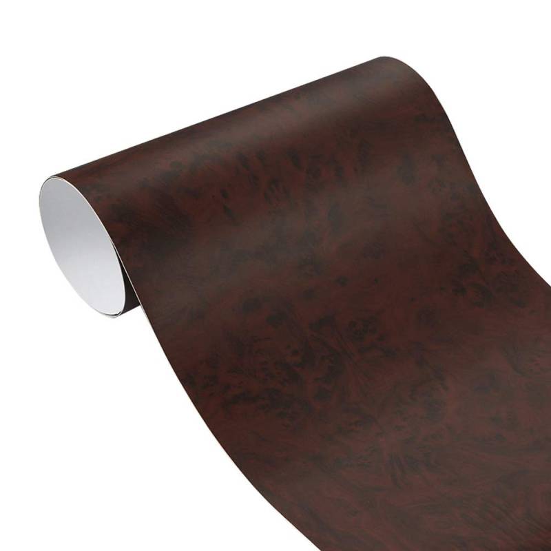 Auto Schutz Carbon Folie, 50x200cm Holzkorn Vinyl Filmmöbel Holzkorn Textured Aufkleber Auto Inneres Selbstkleber Aufkleber Auto Styling(W1300,50x200cm) von Crepundia