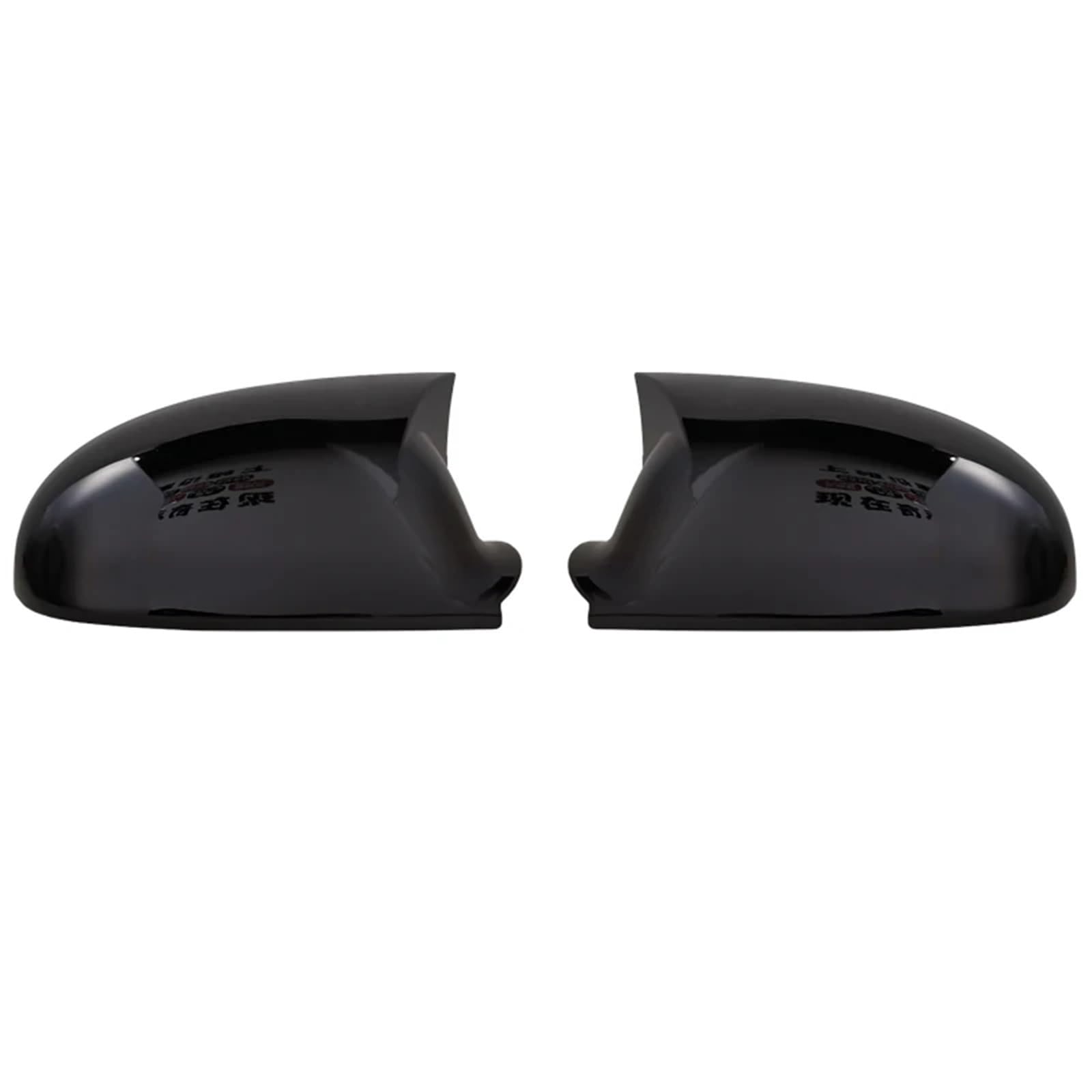 Auto Spiegelkappen,Außenspiegelkappen Passend Für VW Golf 5 MK5 GTI Seitenspiegelabdeckungen Und -kappen.(Bright black) von Crepundia