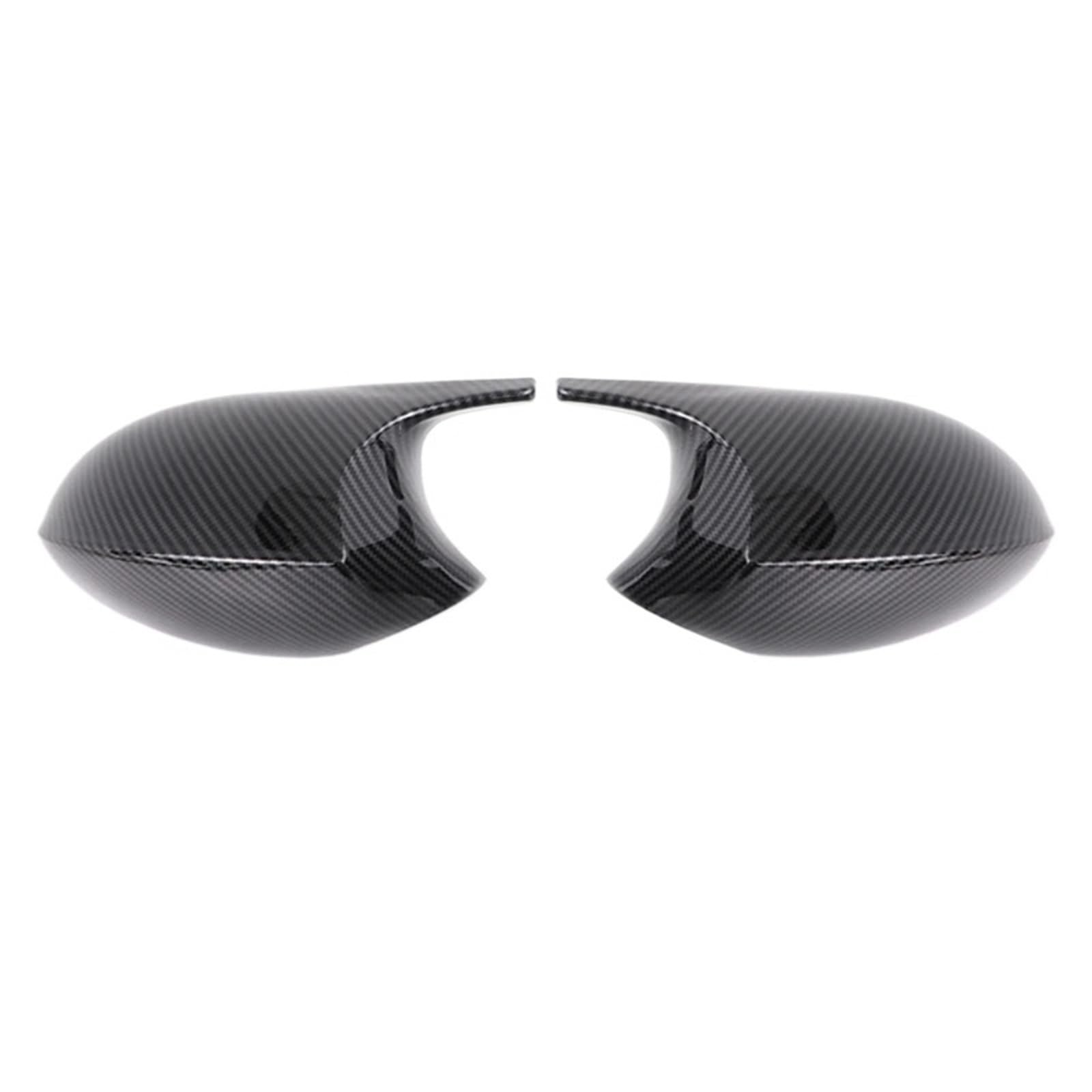 Auto Spiegelkappen,Außenspiegelkappen Seitliche Rückspiegelkappe, Außenspiegelabdeckung, Passend für BMW E90 E91 2005-2011 E92 E93 2006-2013 E81 E82 E88 E87 E88 Autozubehör(Old 2) von Crepundia