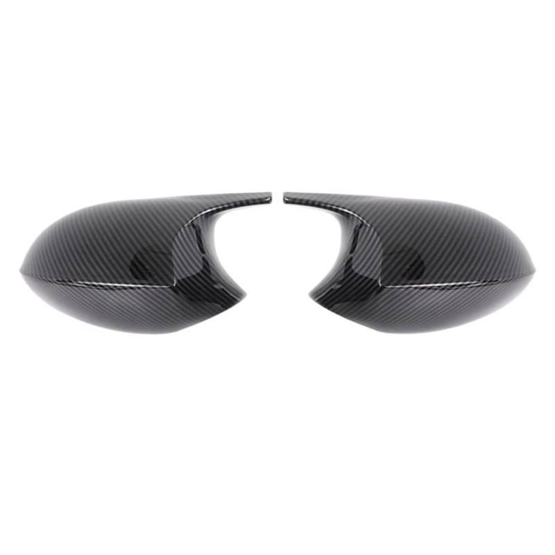 Auto Spiegelkappen,Außenspiegelkappen Seitliche Rückspiegelkappe, Außenspiegelabdeckung, Passend für BMW E90 E91 2005-2011 E92 E93 2006-2013 E81 E82 E88 E87 E88 Autozubehör(Old 2) von Crepundia